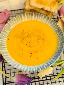 Supă cremă de pui cu legume - Rețetă sănătoasă fără grăsimi
