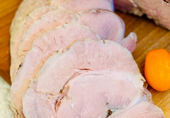 Prosciutto Cotto făcut în casă fără conservanți sau nitrați
