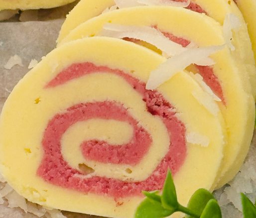 Ciocolată de casă rulată cu zmeură – Desert fin, aromat și ușor de preparat