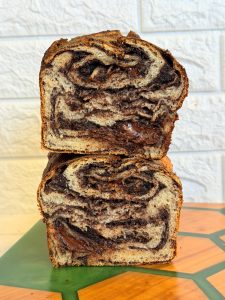 Babka cu mac și Nutella