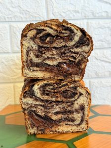 Babka cu mac și Nutella