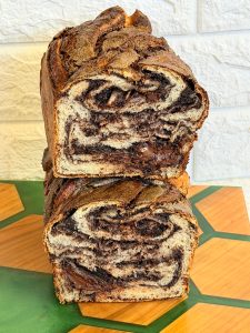 Babka cu mac și Nutella