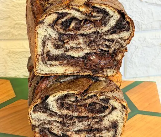 Babka cu mac și Nutella