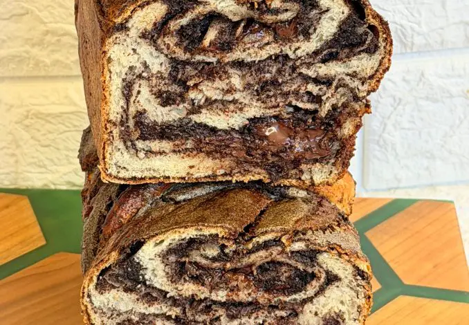 Babka cu mac și Nutella