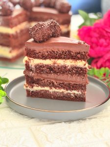 Tort Brigadeiro Duo cu ciocolată albă și neagră