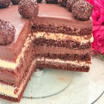 Tort Brigadeiro Duo cu ciocolată albă și neagră