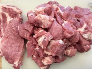Mâncare de cartofi cu carne de porc - Tocănița de cartofi cu carne de porc 