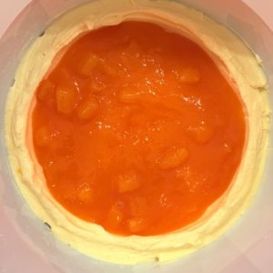 Tort melon velvet