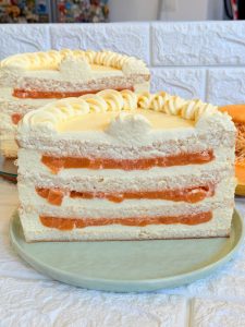 Tort melon velvet