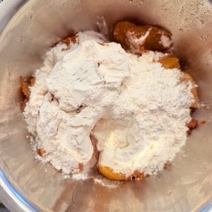 Piept de pui cu caise