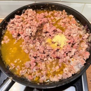 Merdenele cu carne