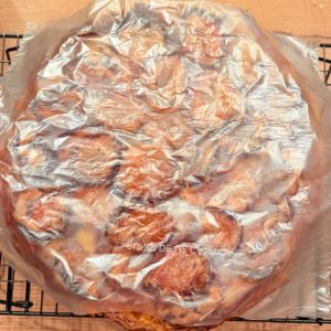 Budincă de prune în foi de plăcintă