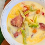 Ciorbă de fasole verde cu afumătură