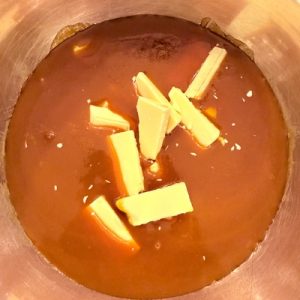 London cake cu caramel și ciocolată