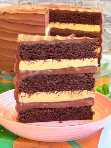 London cake cu caramel și ciocolată