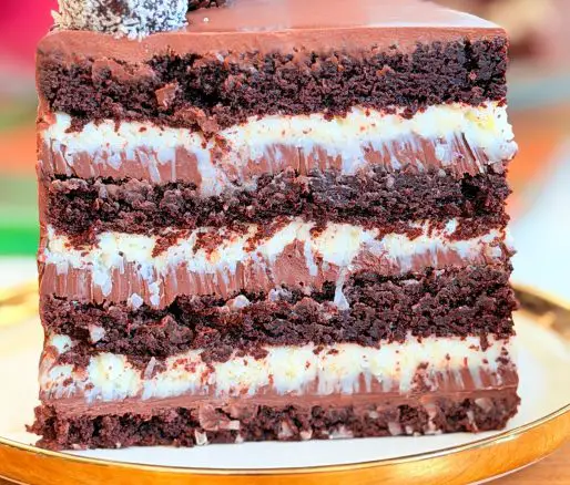 Tort Brigadeiro cu cocos