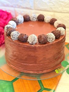 Tort Brigadeiro cu cocos