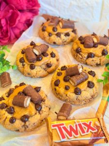 Biscuiți Twix cu caramel și ciocolată - Twix cookies