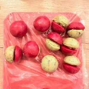Cookies cu zmeură și fistic