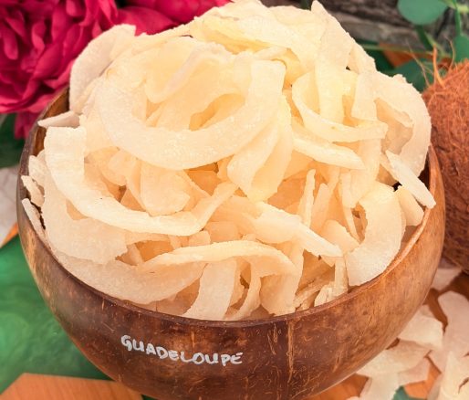 Fâșii de cocos îndulcite pentru prăjituri și decor