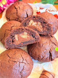 Cookies Kinder Bueno și Nutella