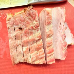 Piept de porc crocant la cuptor