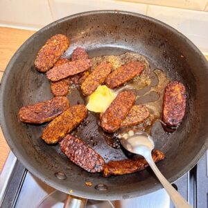 Tempeh cu legume in stil asiatic