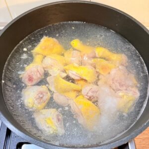 Ciorbă de pui cu legume și tărhană