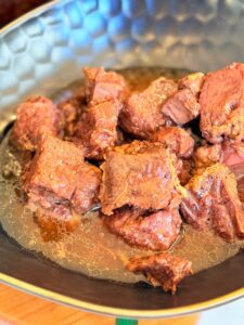 Carne de vită la borcan pentru iarnă