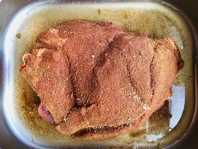 Pulled pork cu salată Coleslaw in Lipie de kebab